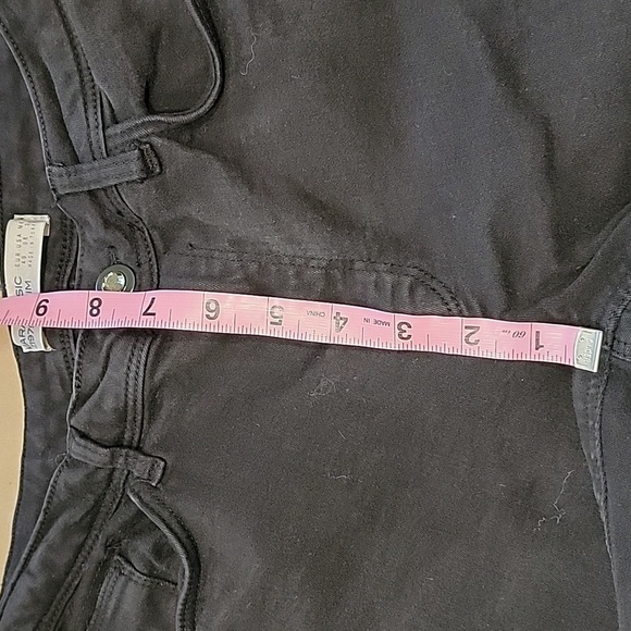 Zara Basic 1975 Denim Size 8 Black Skinny Jeans, Gently Used Condition - Picture 5 of 12